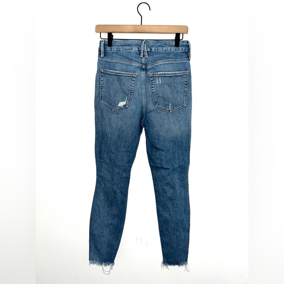 GOOD AMERICAN High Rise Blue Jeans Size 25/0 - Picture 4 of 10